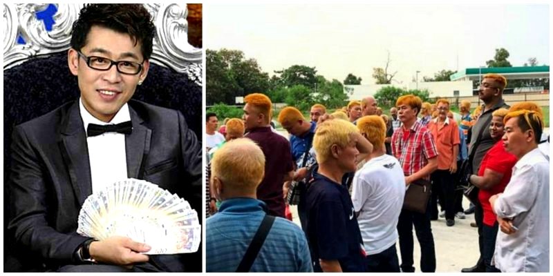 ‘Future Richest Man in the World’ Organizes Dinner in Malaysia, Forces Guests to Dye Hair Yellow