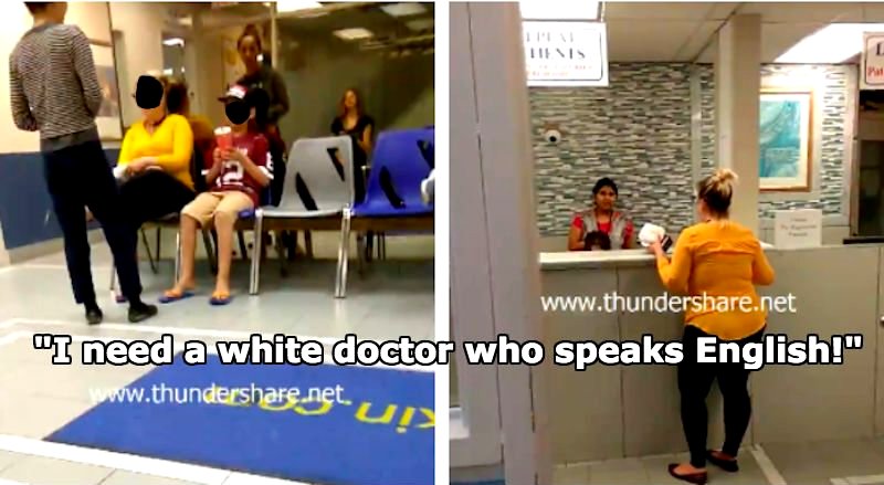 Racist Canadian Caught on Video Demanding ‘White Doctor’ at Hospital