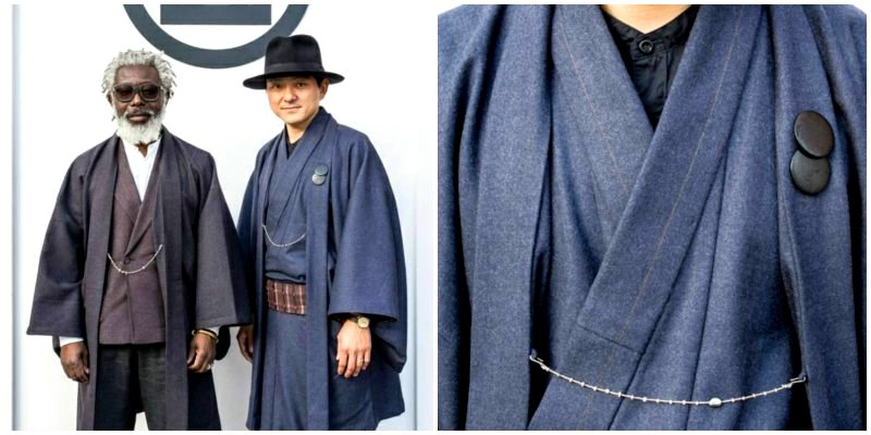 japantravelbug on X: Modern men's #kimono is both ancient and