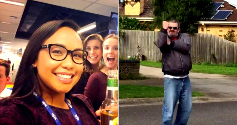 Racist Caught Harassing Asian Reporter During News Segment in Australia