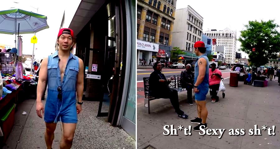 What Happens When an Asian Man Walks Around NYC Wearing a Romper