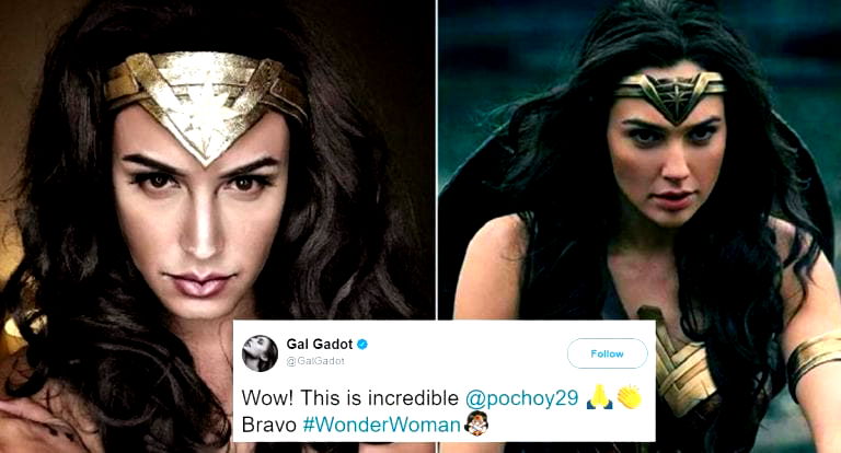 Filipino Man Transforms Himself Into Wonder Woman, Impresses Gal Gadot