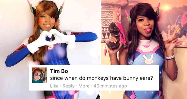 Overwatch Cosplayer Gets Bullied Online for Being Black