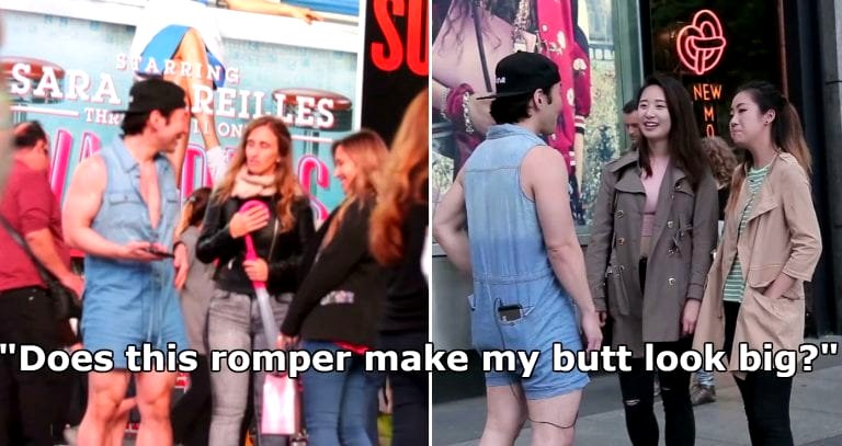 Asian Man Wears a ROMPER to Pick Up Women in NYC