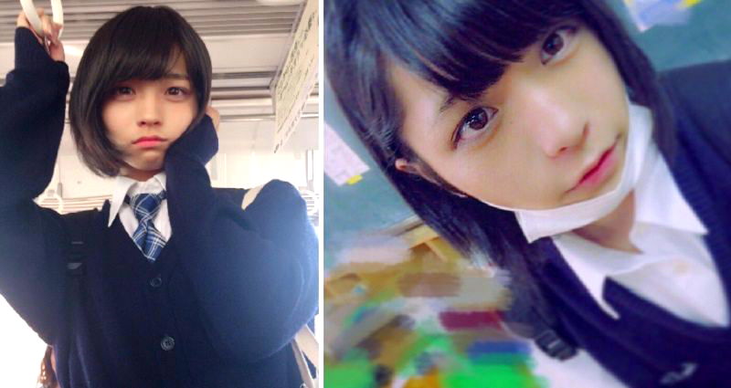 Japanese High School Boy Becomes Internet Celebrity For Looking Like a Girl