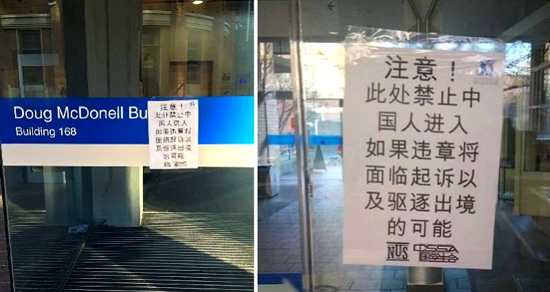 Multiple Racist Posters Targeting Chinese Students Found in Two Australian Universities