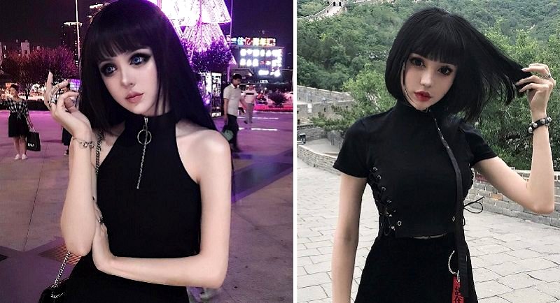 Chinese Model Stuns the Internet For Looking Like a Living Anime Doll