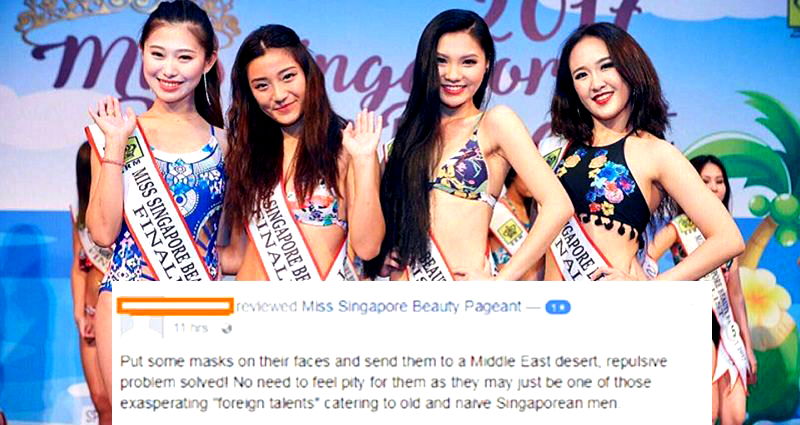 Singaporean Netizens Are Bashing Their Own Beauty Queens With Racial Slurs