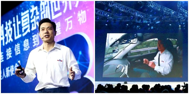 Chinese Tech CEO Investigated For Taking a Self-Driving Car to His Own Company Event
