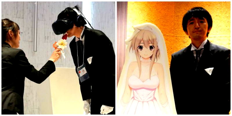 Japanese Men Are Now Marrying Anime Characters With Virtual Reality