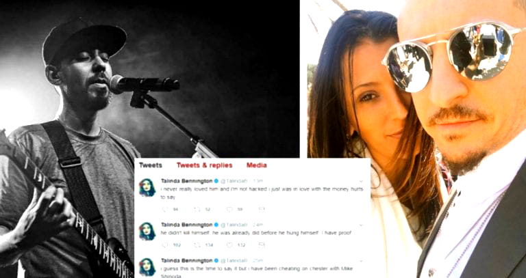 Twitter of Chester Bennington’s Wife Hacked, Tweets Claim Affair With Mike Shinoda