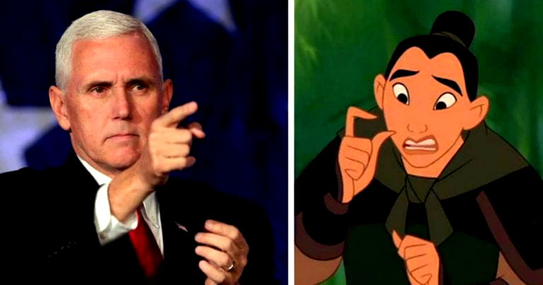 VP Mike Pence Hated ‘Mulan’ Because Women in the Army is a ‘Bad Idea’