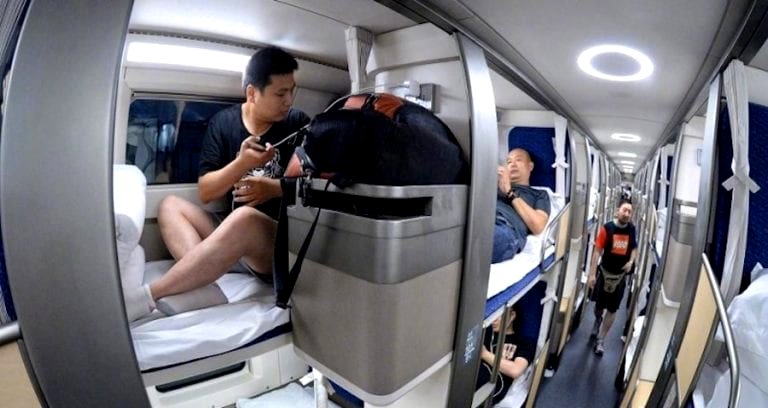 China’s New High-Speed Sleeper Train is Literally a ‘Moving Hotel’
