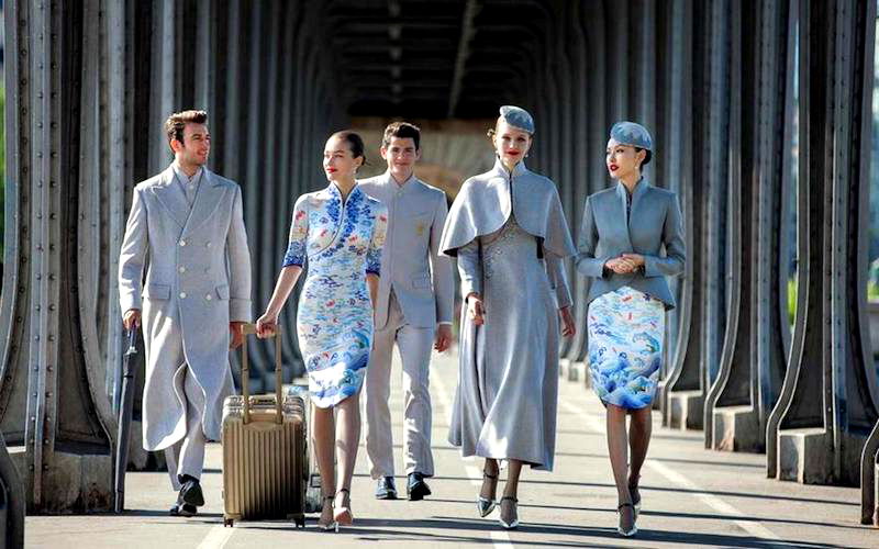 Chinese Airline’s New High Fashion Uniforms Are Fire — But There’s One Problem…