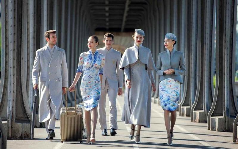 Chinese Airline’s New High Fashion Uniforms Are Fire — But There’s One Problem…