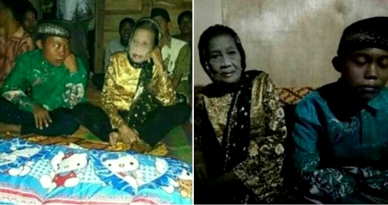 70-Year-Old Woman Ties the Knot With 16-Year-Old in Indonesia