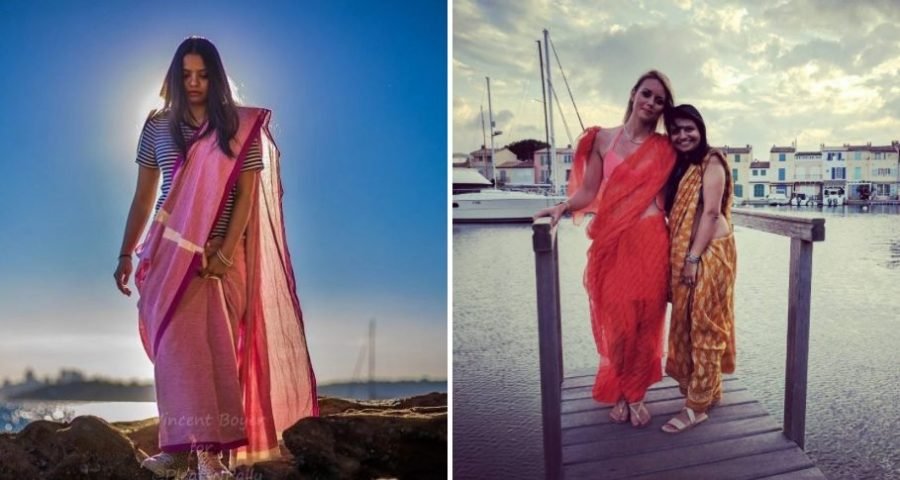 Best Saree Poses in Punjabi Juttis: Unveiling Timeless Elegance - Coral Haze