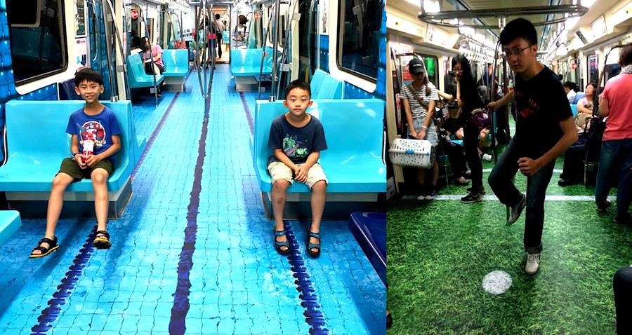 Taipei Turns Subway Cars Into ‘Realistic’ Sport Venues for the Universiade Games