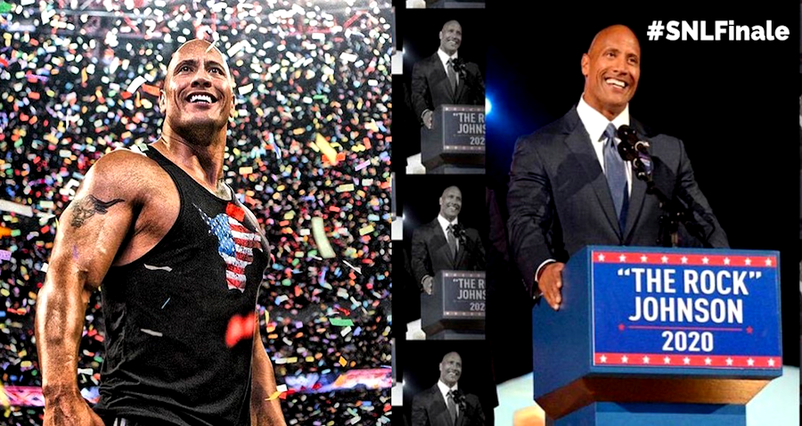Hero Registers The Rock to Run for President in 2020