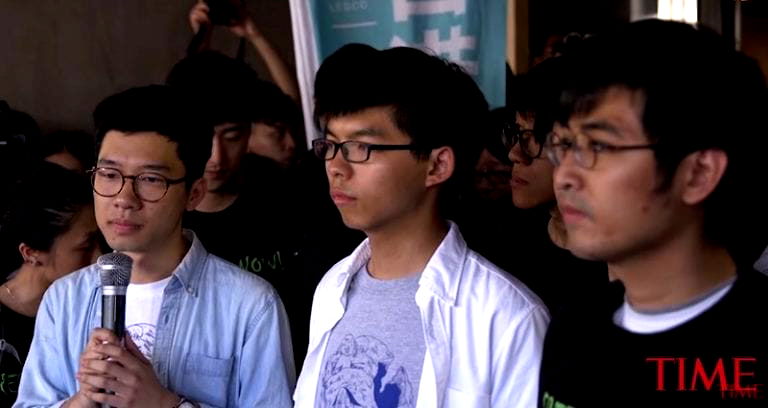 China Ignores Criticisms Over Arrest of Hong Kong Activist Joshua Wong