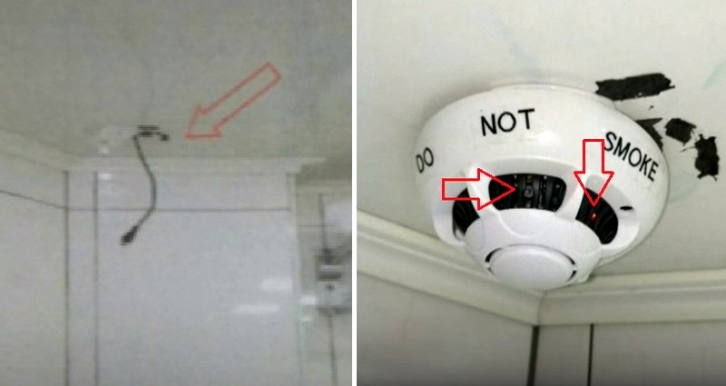 Chinese Couple Finds Hidden Cameras Inside Smoke Detectors at Airbnb in Taiwan