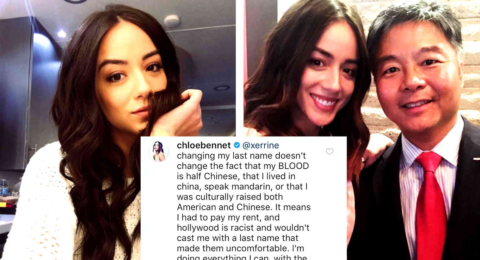 Chloe Bennet Destroys Hater Who Condemned Her For Changing Her Chinese Last Name