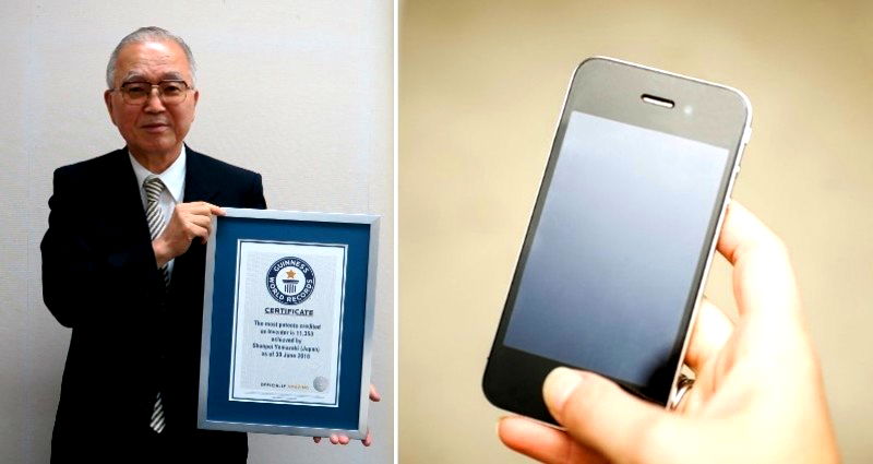 Japanese Man Sets World Record For Holding Over 11,000 Patents