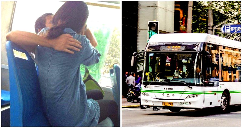 Man Accidentally Bites Girlfriends Lip During Bus Ride in China, Demands Compensation
