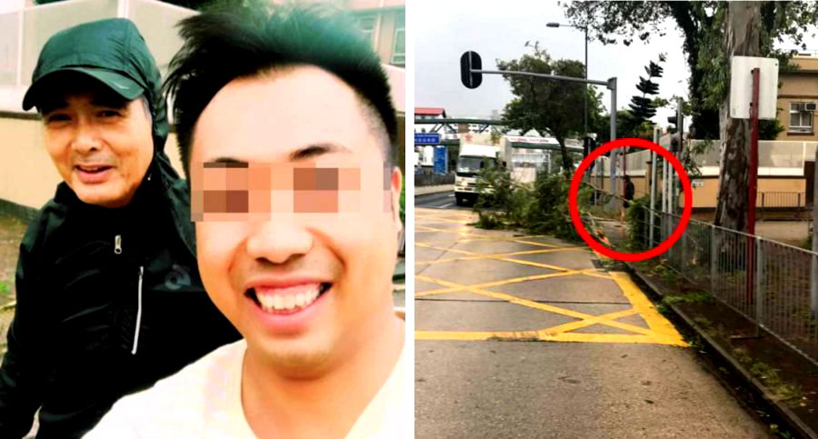 Chow Yun-Fat Caught on Camera Cleaning Up Hong Kong Streets After Typhoon Hato