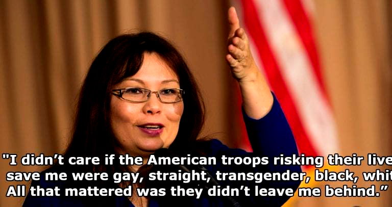 Senator Tammy Duckworth Gives Epic Clap Back at Donald Trump’s Transgender Military Ban