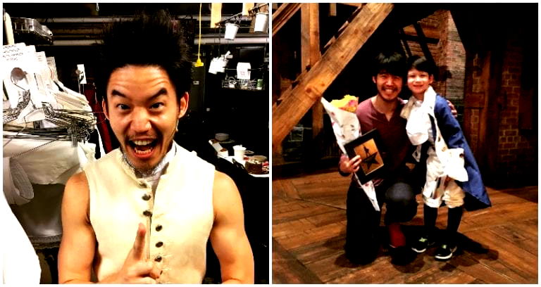 Meet the First Asian American Male Dancer to Appear in ‘Hamilton’ on Broadway