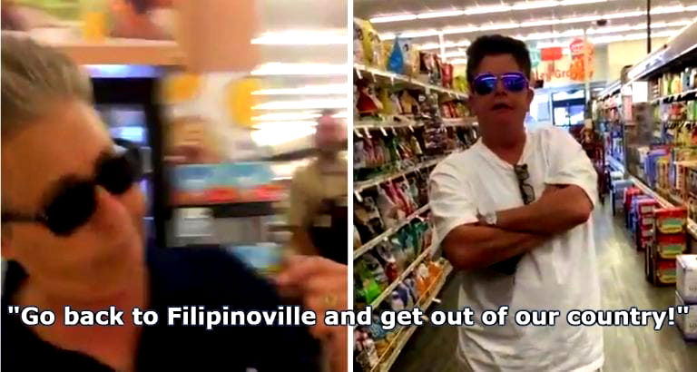 Racist Couple Caught on Camera Telling Filipino Man to Go Back to ‘Filipinoville’