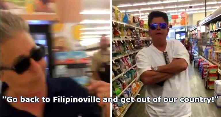 Racist Couple Caught on Camera Telling Filipino Man to Go Back to ‘Filipinoville’