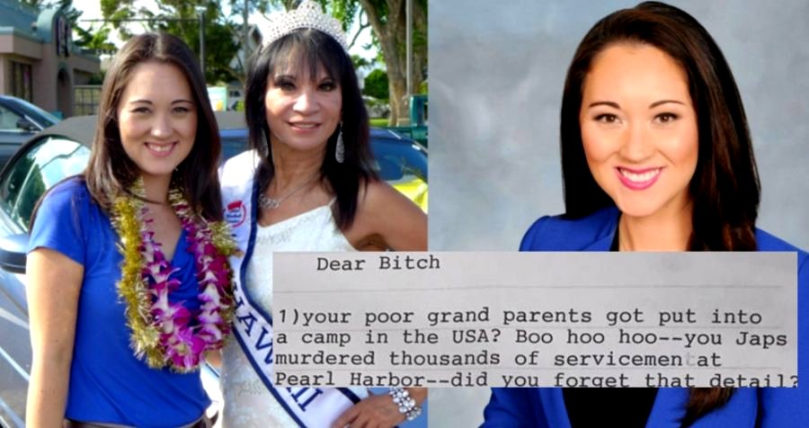 Hawaii Representative Beth Fukumoto Receives Racist Hate Mail From Trump Supporter