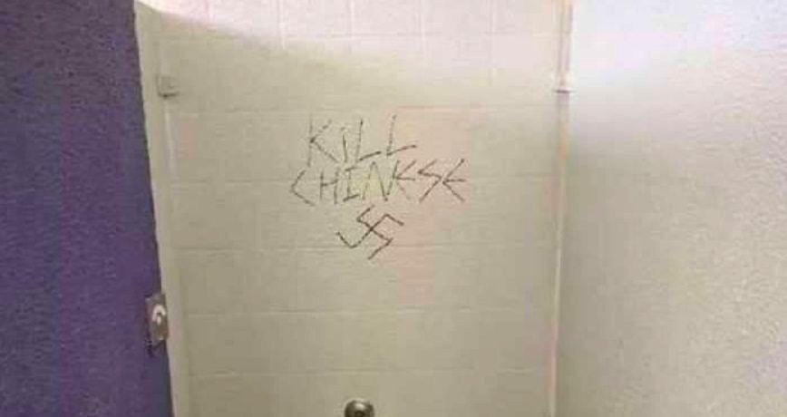 ‘Kill Chinese’ Swastika Graffiti Found on University of Sydney Campus