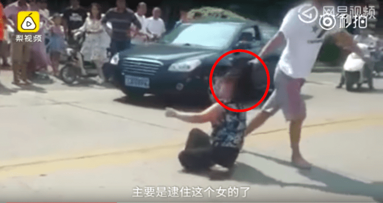 Angry Son Violently Assaults His Father’s Mistress in Public After Parent’s Divorce