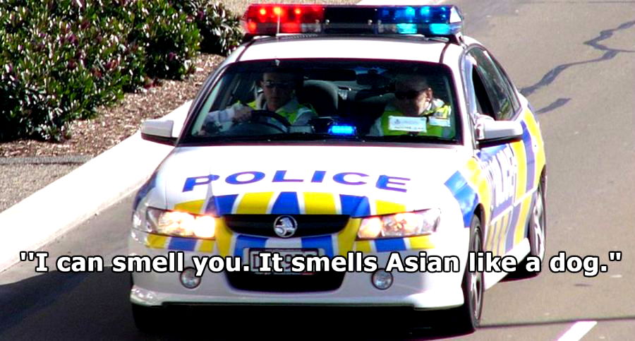 Drunk New Zealand Police Officer Goes on Racist Rant Against Korean Security Guard