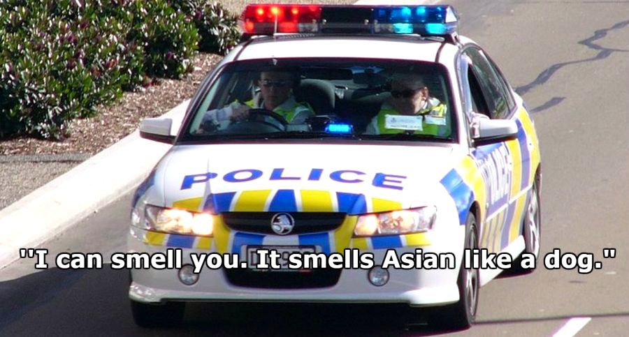 Drunk New Zealand Police Officer Goes on Racist Rant Against Korean Security Guard