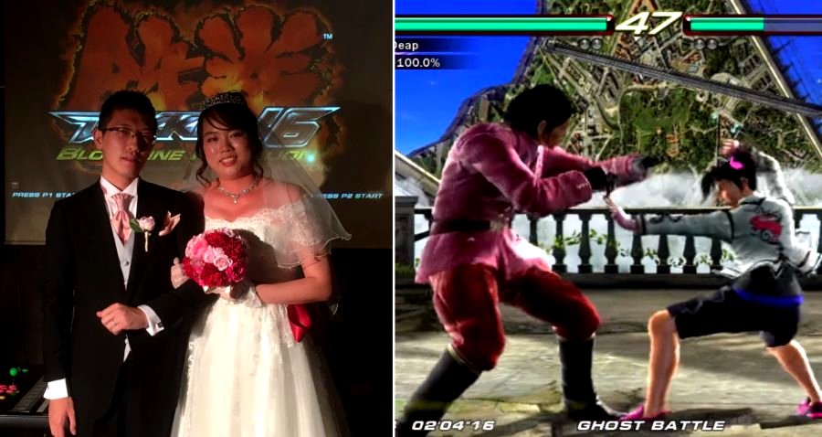 Japanese Gamer Couple Has First Fight in ‘Tekken 6’ After Getting Married in a Tokyo Arcade