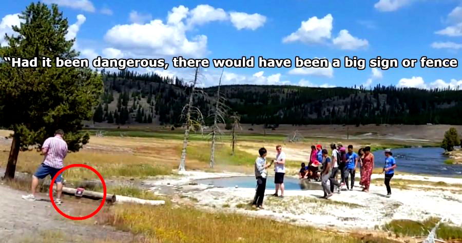 Thai Tourists Caught Trespassing in Yellowstone DGAF About Safety Signs