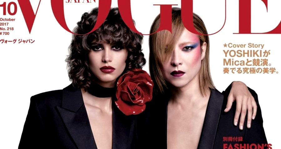 Legendary Rock Icon Yoshiki Becomes First Japanese Man on Cover of Vogue Japan