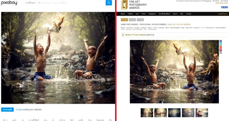 Award-Winning Photographer is Actually a Thief Who Stole Photos From a Thai Artist