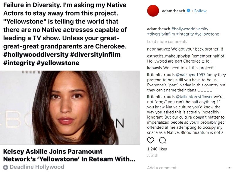 Asian American Actress Draws Backlash After Being Cast to Play Native ...