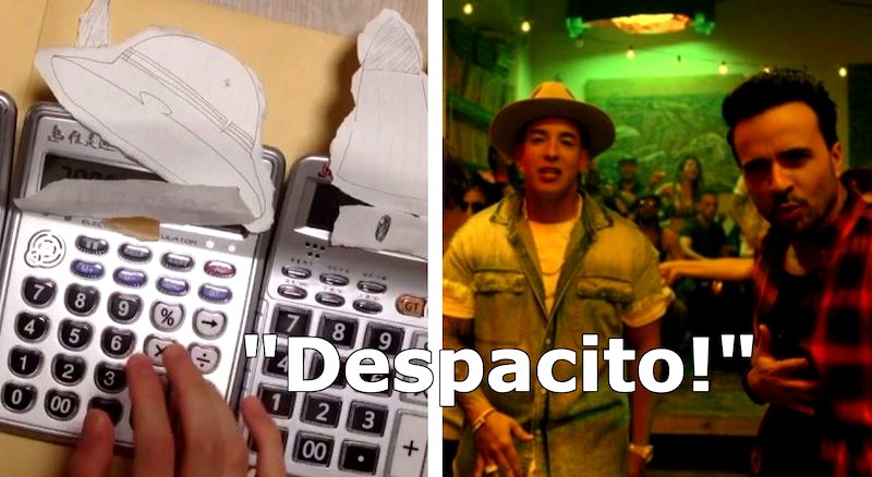 Japanese Twitter User Plays ‘Despacito’ Using Two Calculators and It’s Glorious