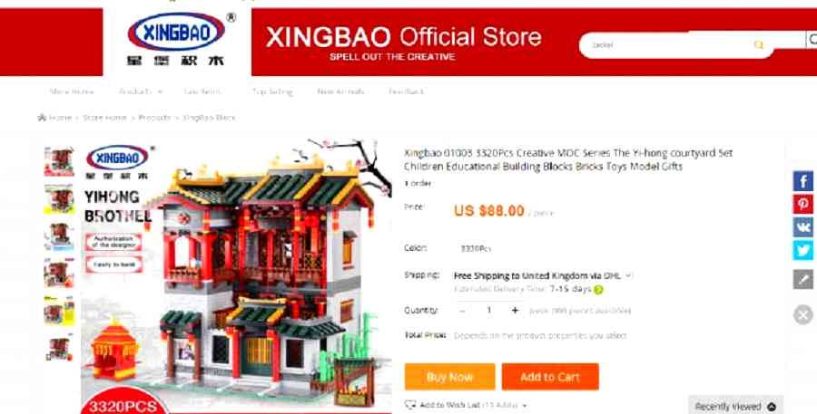 Chinese Toy Company Brings ‘LEGO Brothel’ Into the Market and We Are Confused AF