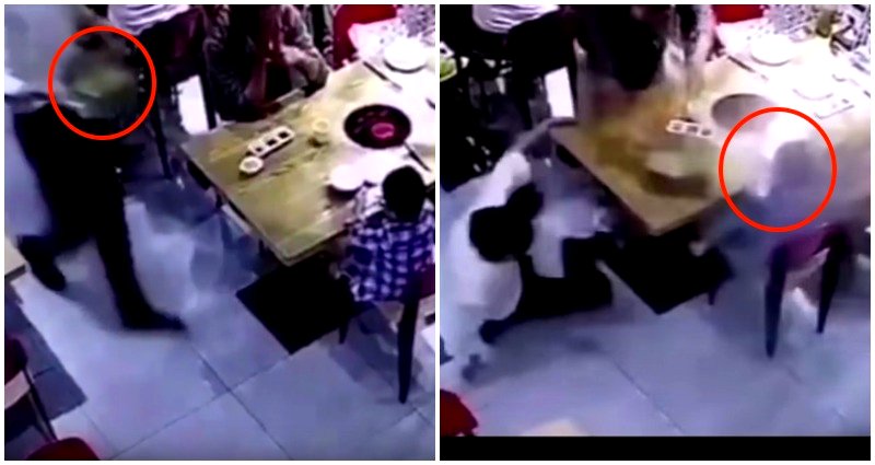 Horrific Accident Unfolds as Waiter Drenches Child in Boiling Hot Soup in China