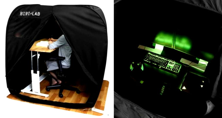 Japanese Company Creates an ‘All-Alone’ Tent For Gamers Who Hate People