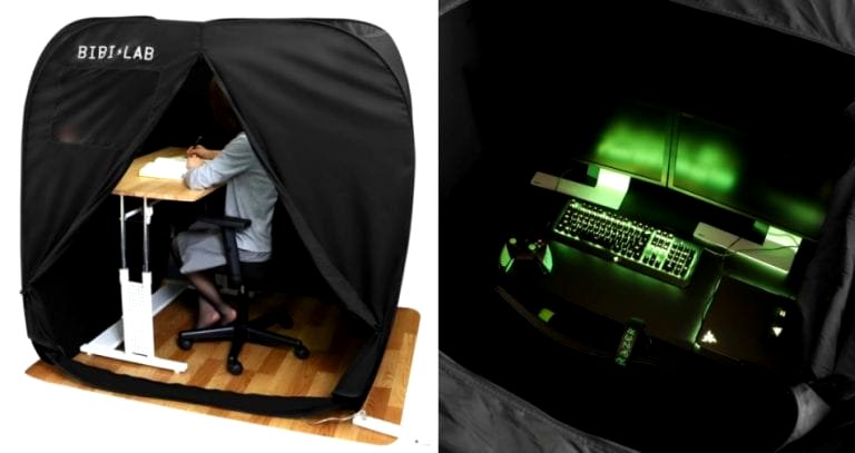 Japanese Company Creates an ‘All-Alone’ Tent For Gamers Who Hate People