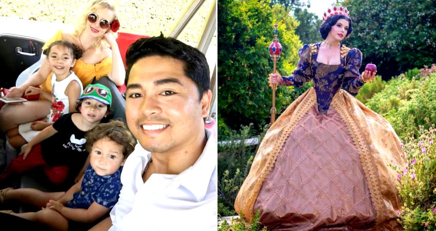 Filipino ‘Designer Daddy’ Mesmerizes Netizens with His Magical Disney Princess Dresses