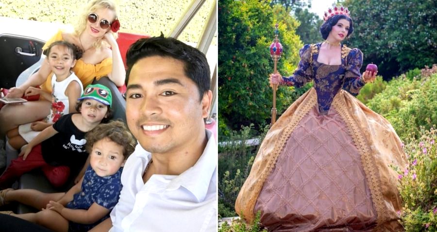 Filipino ‘Designer Daddy’ Mesmerizes Netizens with His Magical Disney Princess Dresses